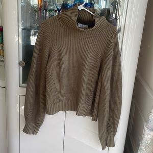 L’academie Olive Brown Sweater